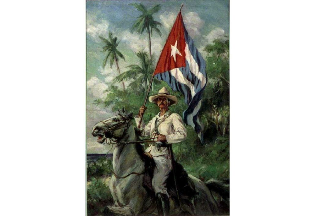 Desde el pueblo y para el pueblo, una revolución sobre las armas. Foto: Obra de Frederick Coffay Yohn.