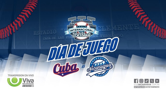 Tope Cuba vs Nicaragua 3er juego