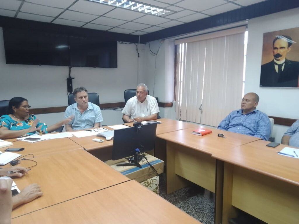 Autoridades matanceras chequean medidas para superar situación electroenergética. Foto: tomada de la página de Facebook de TV Yumurí