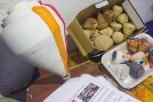 ¡A bailar en casa del trompo!. Foto: Izet Morales