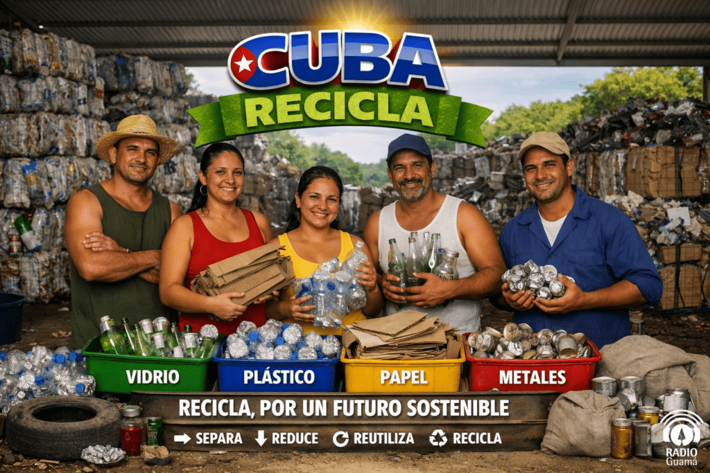 Promueven Campaña Cuba Recicla