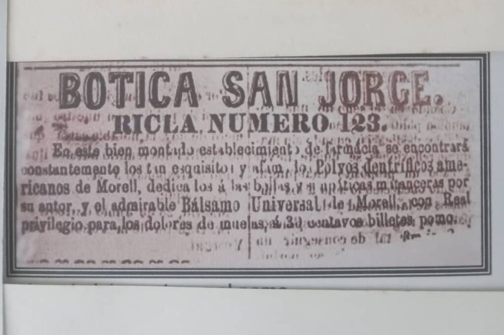 Postales Matanceras: Farmacia San Jorge en Matanzas