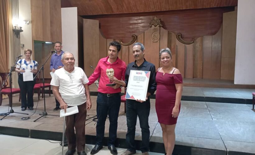 Periodistas matanceros celebran el Día de la Prensa Cubana: entrega del Premio Provincial de Periodismo Bonifacio Byrne a José Miguel Solís