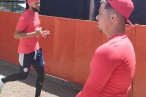 Cocodrilos de Matanzas viven primera jornada de entrenamiento en suelo mexicano