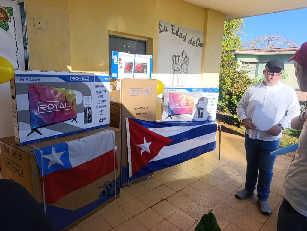 Solidaridad internacional desde Chile beneficia a escuela especial Héroes de Goicuría en Matanzas