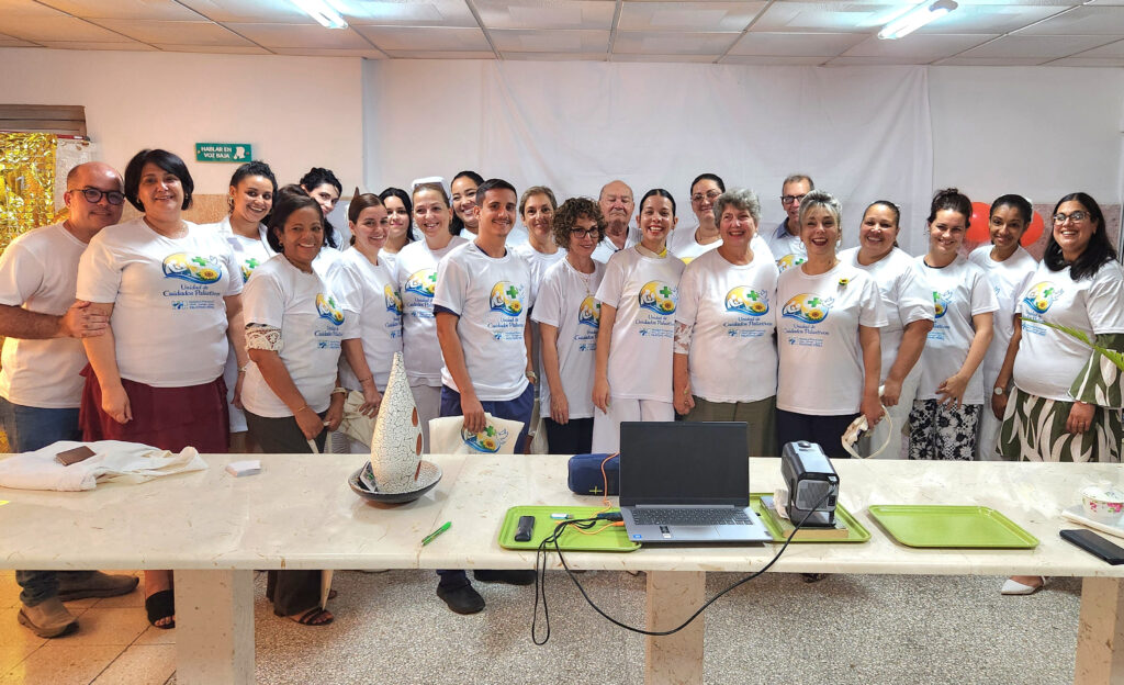 Unidad de Cuidados Paliativos del Hospital Faustino: el sueño de Clara, un año después. Foto: Humberto Fuentes