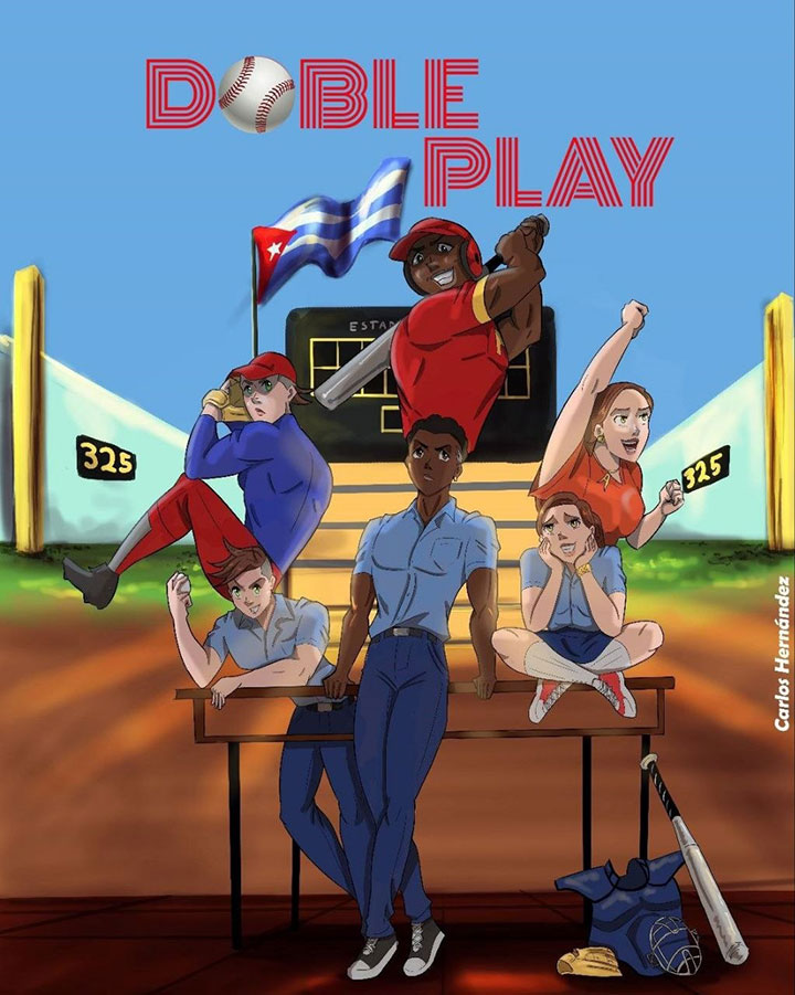 Animado cubano Doble play enfoca su historia en el beisbol