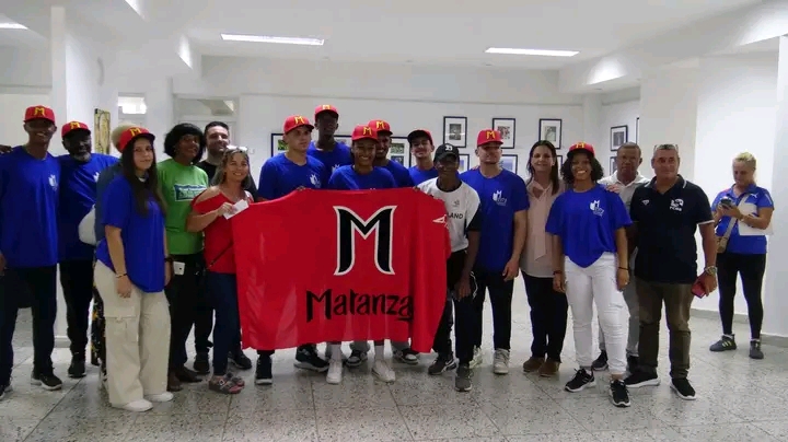 Inicia construcción de terreno de béisbol five en Universidad de Matanzas. Foto: tomada de la página de Facebook de la Universidad de Matanzas