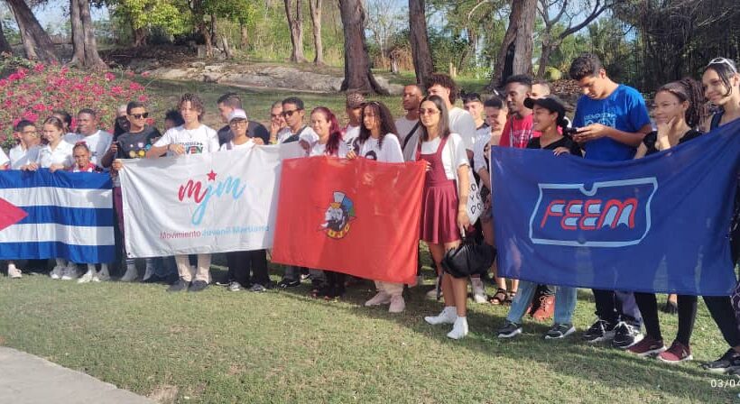 Jóvenes matanceros celebran aniversario de la UJC