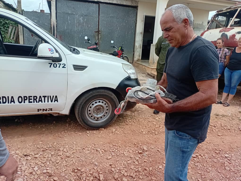 Esclarecen hecho delictivo en San Antonio de Cabezas