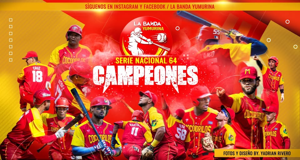 Cocodrilos de Matanzas: Campeones de la pelota cubana se preparan para Liga Élite del béisbol cubano. Foto: tomada de la página de Facebook de La Banda Yumurina