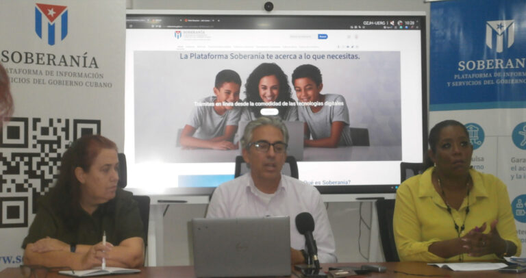 Presentan avances de la plataforma Soberanía: una ventanilla única para los trámites ciudadanos
