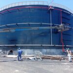 Avanza reparación de tanque en base de supertanqueros de Matanzas