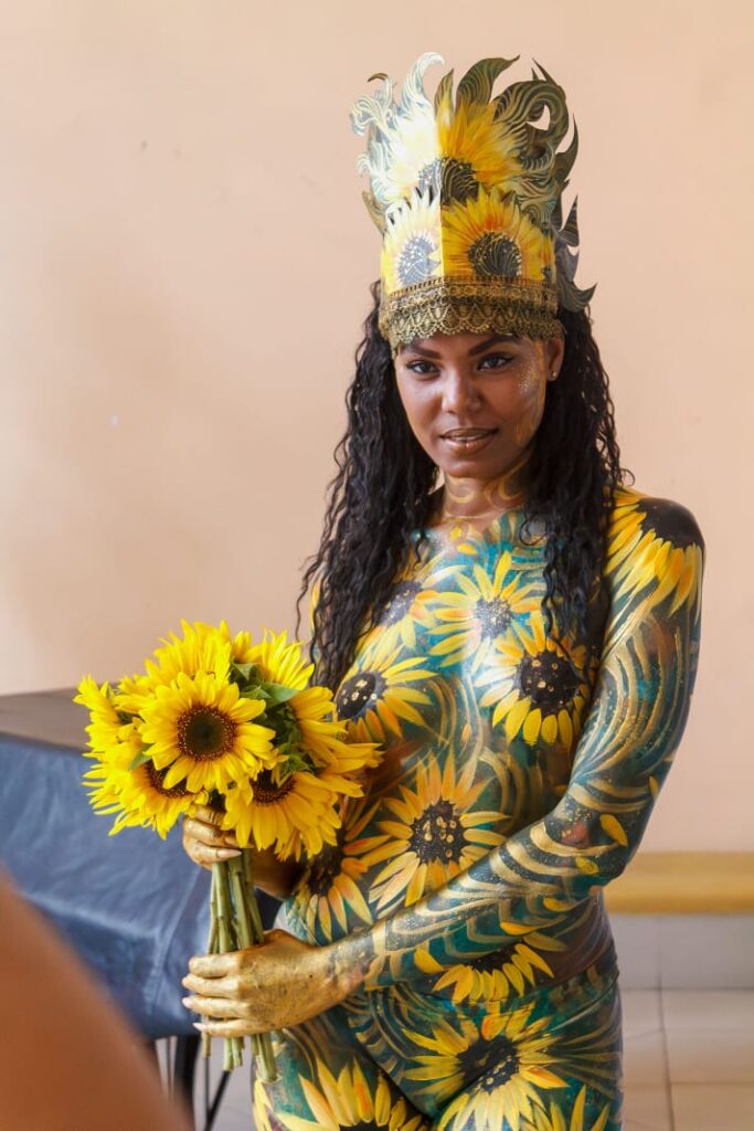 Body paint en la Sala White