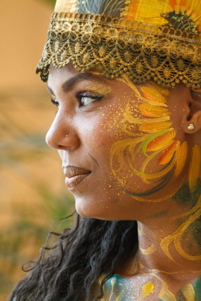 Body paint en la Sala White