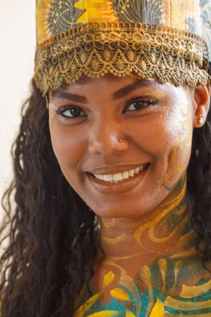 Body paint en la Sala White