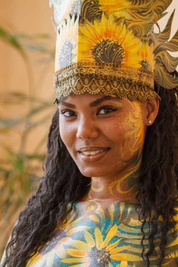 Body paint en la Sala White