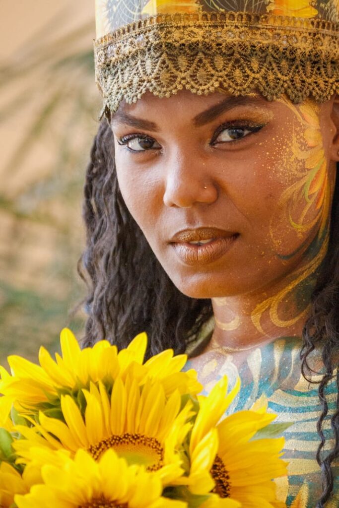 Body paint en la Sala White