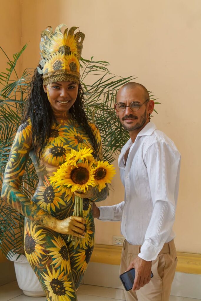 Body paint en la Sala White