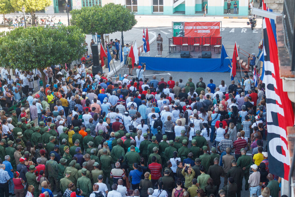 Conmemora pueblo matancero 65 aniversario de la proclamación del carácter socialista de la Revolución