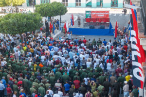 Conmemora pueblo matancero 65 aniversario de la proclamación del carácter socialista de la Revolución