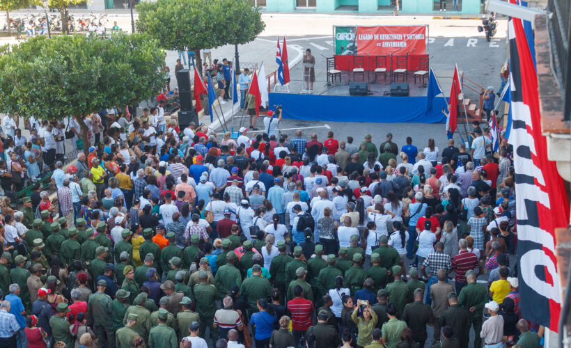 Conmemora pueblo matancero 65 aniversario de la proclamación del carácter socialista de la Revolución