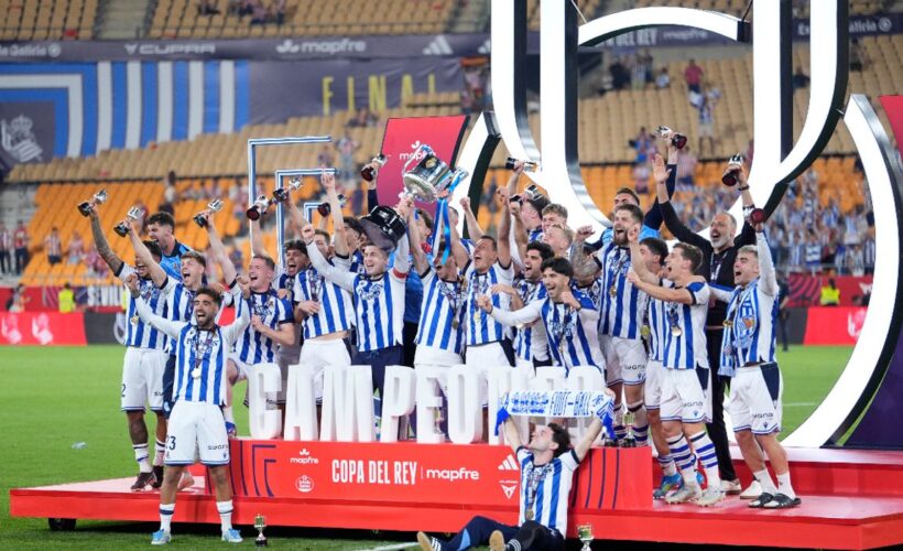 Real Sociedad campeona de la Copa del Rey