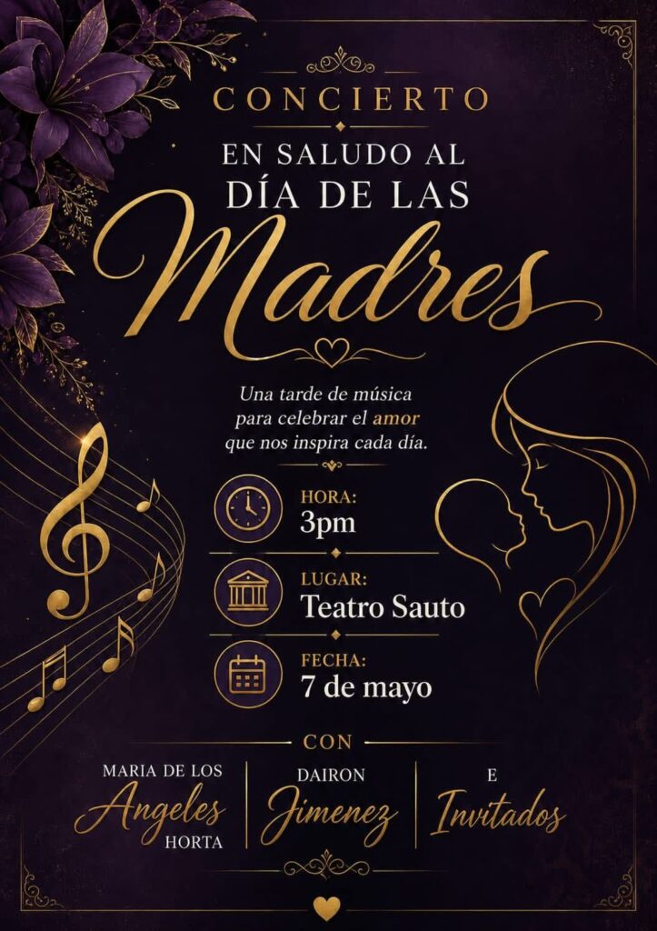 Un regalo musical de excelencia para las madres hoy en Sauto