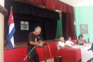 Desarrollaron encuentro con la historia en Unión de Reyes. Foto: Roxana Valdés Isasi
