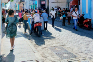 La Calle del Medio en Matanzas. Foto: tomada del perfil de Facebook de Luis Enrique Lauzurica Gonzalez