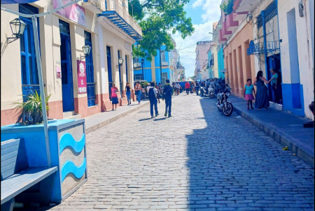 La Calle del Medio en Matanzas. Foto: tomada del perfil de Facebook de Luis Enrique Lauzurica Gonzalez
