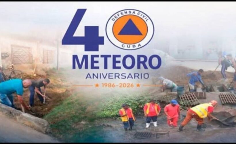 Ejercicio Popular Meteoro 2026 en Matanzas. Foto: tomada del perfil de Facebook del CENTRO DE GESTIÓN PARA LA REDUCCIÓN DE RIESGOS DE DESASTRES EN COLÓN