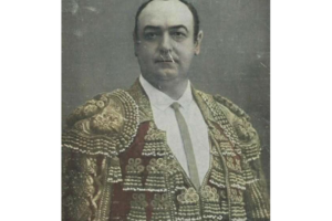 Torero español Luis Mazzantini en Matanzas