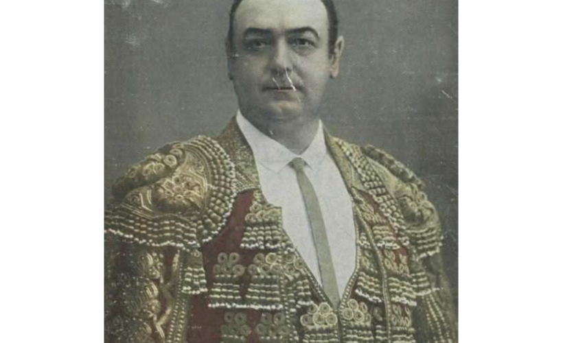 Torero español Luis Mazzantini en Matanzas