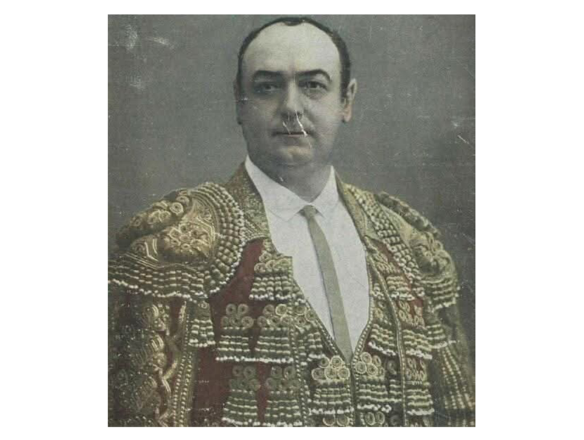 Torero español Luis Mazzantini en Matanzas