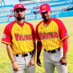 Lanzador Yadier Garay, a la derecha. Foto: tomada del perfil de Facebook: Bitácora del Pirata