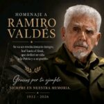 Convocan a matanceros a rendir homenaje al Comandante Ramiro Valdés Menéndez