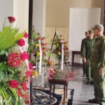 Pueblo matancero rinde tributo póstumo al Comandante Ramiro Valdés Menéndez. Foto: Jessica Acevedo