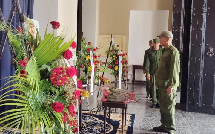 Pueblo matancero rinde tributo póstumo al Comandante Ramiro Valdés Menéndez. Foto: Jessica Acevedo