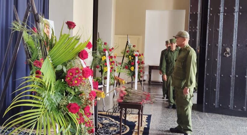 Pueblo matancero rinde tributo póstumo al Comandante Ramiro Valdés Menéndez. Foto: Jessica Acevedo