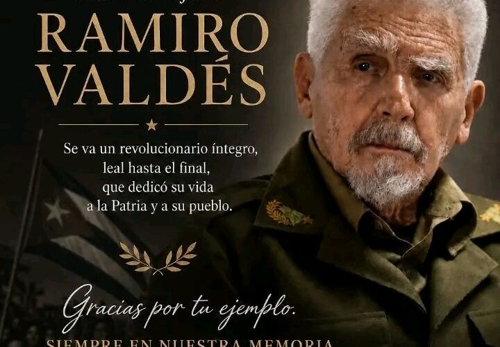 Convocan a matanceros a rendir homenaje al Comandante Ramiro Valdés Menéndez