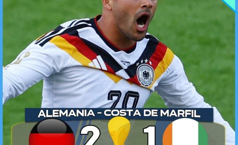 Alemania asegura su clasificación a la siguiente ronda