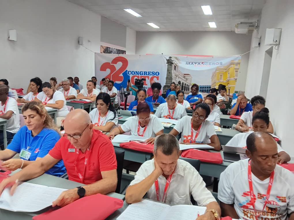 Matanzas participa en las sesiones finales del XXII Congreso de la CTC