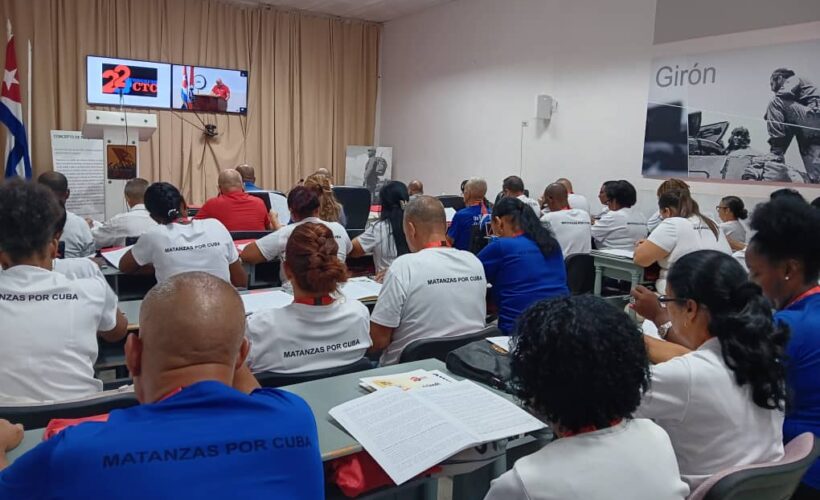 Matanzas participa en las sesiones finales del XXII Congreso de la CTC