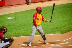 José Amaury Noroña en primer juego de los plaoffs de la IV Liga Élite de Béisbol de Cuba