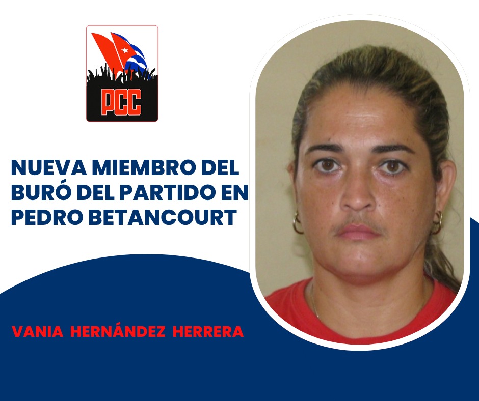 Miembro Buró PCC Betancourt