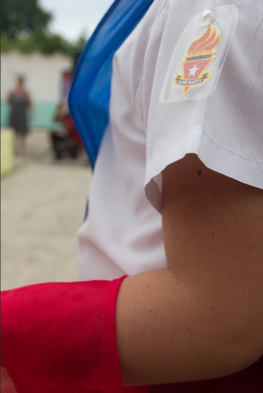 Pañoleta roja, sinónimo de sueños por cumplir. Foto: Izet Morales