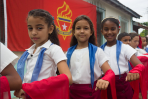 Pañoleta roja, sinónimo de sueños por cumplir. Foto: Izet Morales