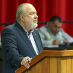 El Primer Ministro de Cuba, Manuel Marrero Cruz, durante su intervención en la tercera Sesión Extraordinaria de la Asamblea Nacional del Poder Popular en su X Legislatura. Foto: Abel Padrón Padilla/ Cubadebate.