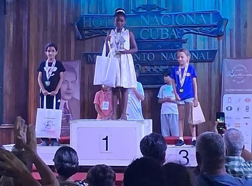 Pequeños matanceros brillan en el Capablanca 2026 con plata y bronce en categoría sub-8